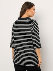 Evans Pintuck Henley Top - Image 3 of 5