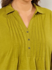 Evans Pintuck Henley Top - Image 4 of 5