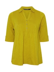 Evans Pintuck Henley Top - Image 5 of 5