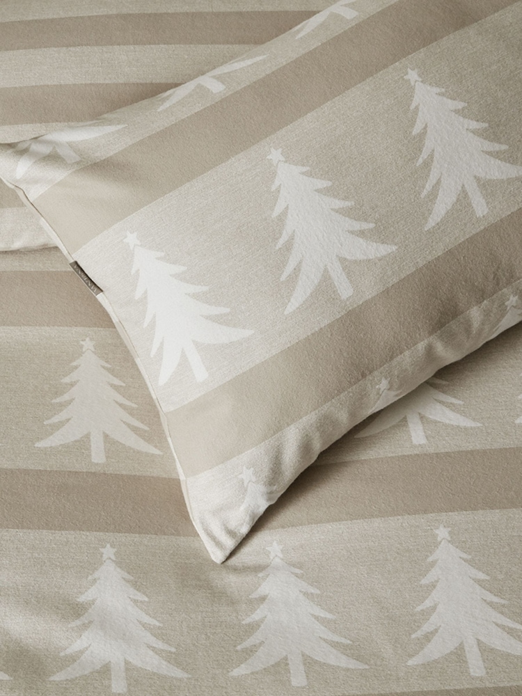 Vantona Natural Trees Brushed Cotton Quilt Cover Set - Image 4 of 4