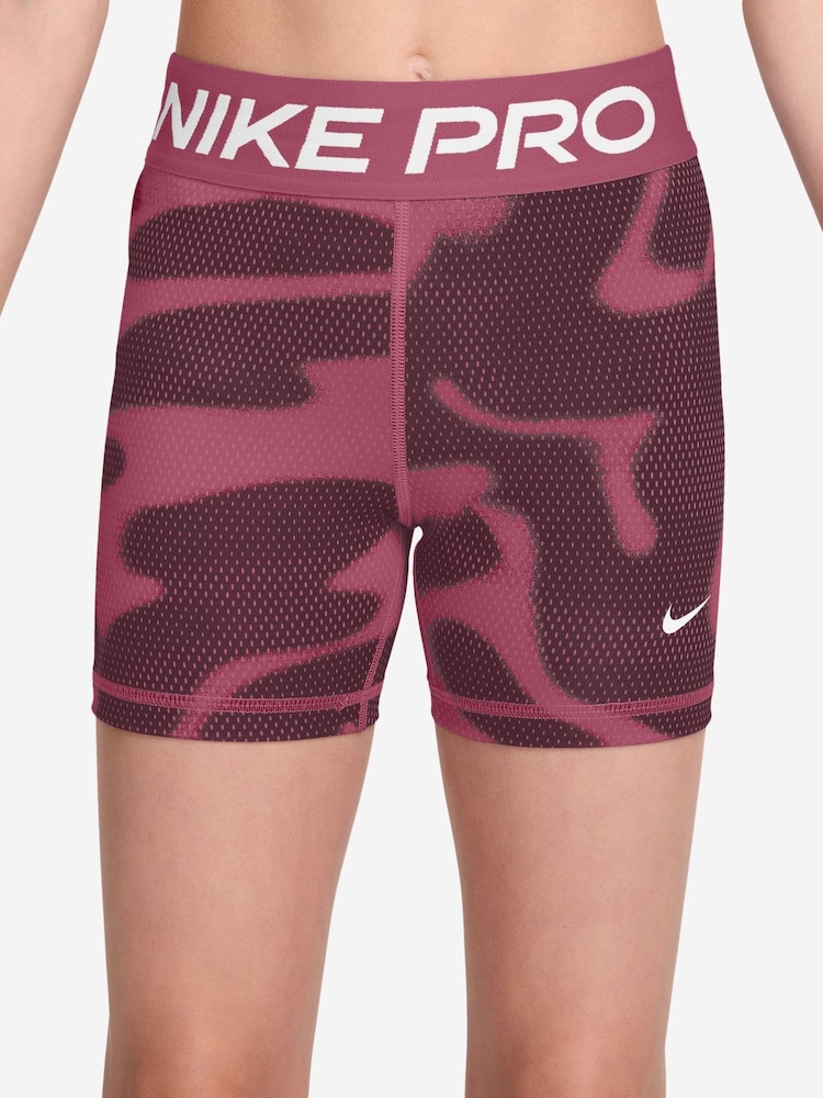 Nike Red Pro 3inch Shorts - Image 1 of 4