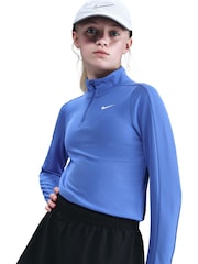 أسود - Nike One Dri-FIT High-Waisted Skort - Image 5 of 5