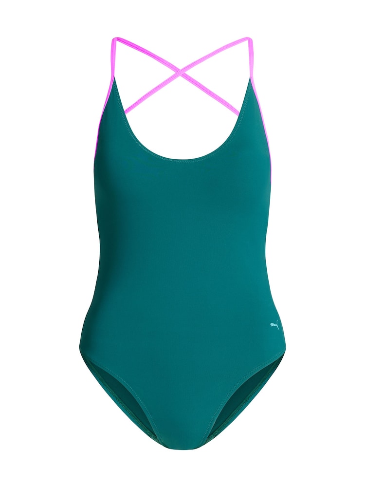 ModiBodi Green Period Swimwear Deep Plunge One Piece Super Swimsuit - Image 7 of 7