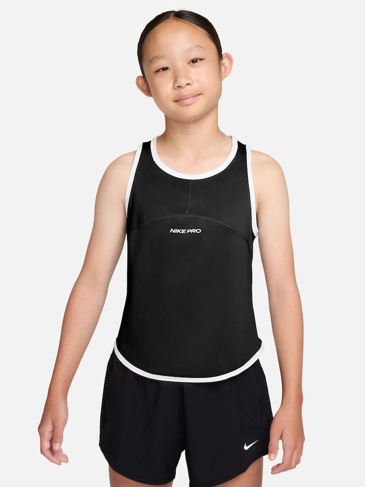 Nike Black Pro Dri-FIT Tank Top - Image 1 of 3