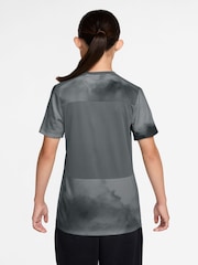 Nike Black Academy+ Dri-FIT Short-Sleeve Football Top - Image 2 of 3