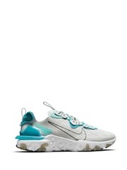 Nike White React Vision Trainers - Image 1 of 10