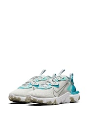 Nike White React Vision Trainers - Image 2 of 10