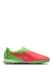 Nike Black/Green Phantom Low Academy Turf Erling Haaland Football Boots - Image 2 of 7