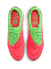 Nike Black/Green Phantom Low Academy Turf Erling Haaland Football Boots - Image 4 of 7