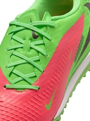 Nike Black/Green Phantom Low Academy Turf Erling Haaland Football Boots - Image 6 of 7