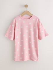 粉色 - Pink/Ecru Nighties 3 Pack (2-12yrs) - 圖片 4/7