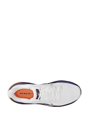 Nike White/Blue Pegasus 42 Running Trainers - Image 9 of 9