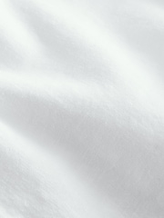 White Linen Rich Mini Skirt - Image 6 of 7