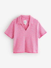 Bath & Body Works Pink Crochet Co-ord Top - Image 5 of 6