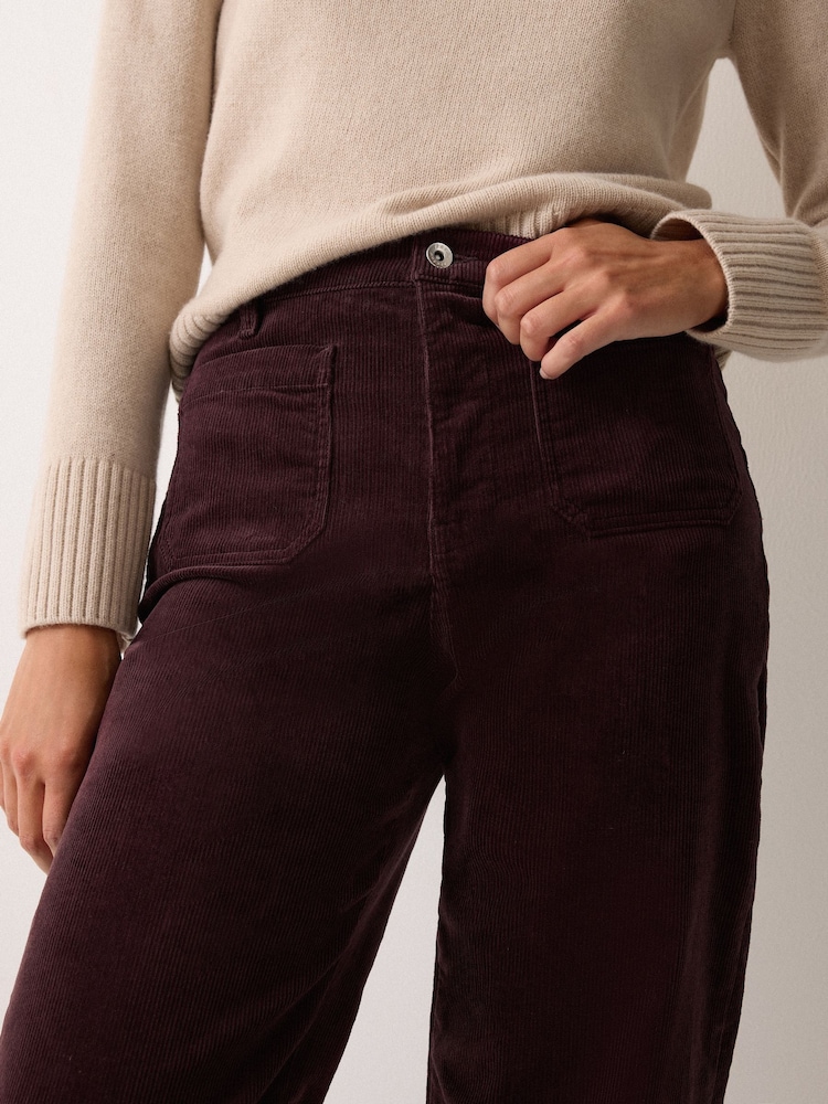 Jigsaw Purple Cord Patch Pocket Jeans - Image 2 of 5