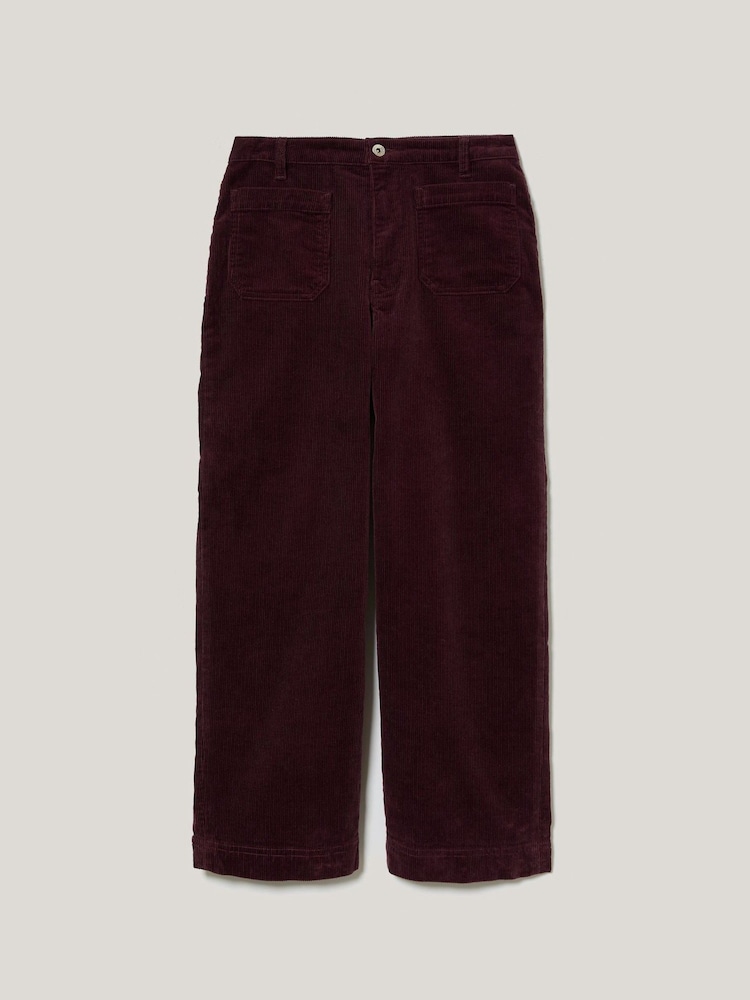 Jigsaw Purple Cord Patch Pocket Jeans - Image 5 of 5 Jigsaw Purple Cord Patch Pocket Jeans - Image 5 of 5