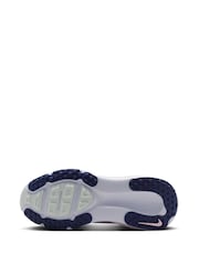 Nike White/Pink Youth Vomero 18 Road Running Trainers - Image 9 of 11