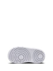 Nike White Green Infant Court Borough Low Recraft Trainers - Image 5 of 7