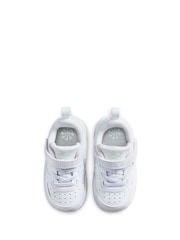 Nike White Green Infant Court Borough Low Recraft Trainers - Image 7 of 7