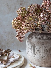 Abigail Ahern Natural Tarla Vase - Image 3 of 4