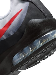 Nike White/Black Orange Youth Air Max Invigor Trainers - Image 7 of 8