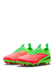 Nike Red Junior Phantom 6 Low Academy Firm Ground / Multi-Ground  Football Boots - Image 3 of 9