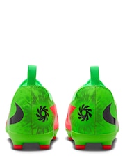 Nike Red Junior Phantom 6 Low Academy Firm Ground / Multi-Ground  Football Boots - Image 4 of 9