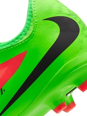 Nike Red Junior Phantom 6 Low Academy Firm Ground / Multi-Ground  Football Boots - Image 9 of 9