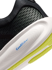 Nike Black Blue Youth Stellar Ride Trainers - Image 7 of 8