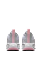 Nike White/Pink Grey Youth Air Max Nova Trainers - Image 3 of 7