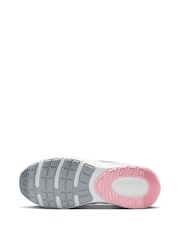 Nike White/Pink Grey Youth Air Max Nova Trainers - Image 5 of 7