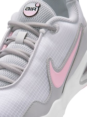 Nike White/Pink Grey Youth Air Max Nova Trainers - Image 6 of 7