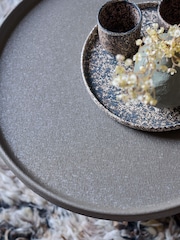 Abigail Ahern Grey Baldo Metal Side Table - Image 2 of 5