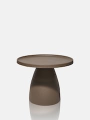 Abigail Ahern Grey Baldo Metal Side Table - Image 5 of 5