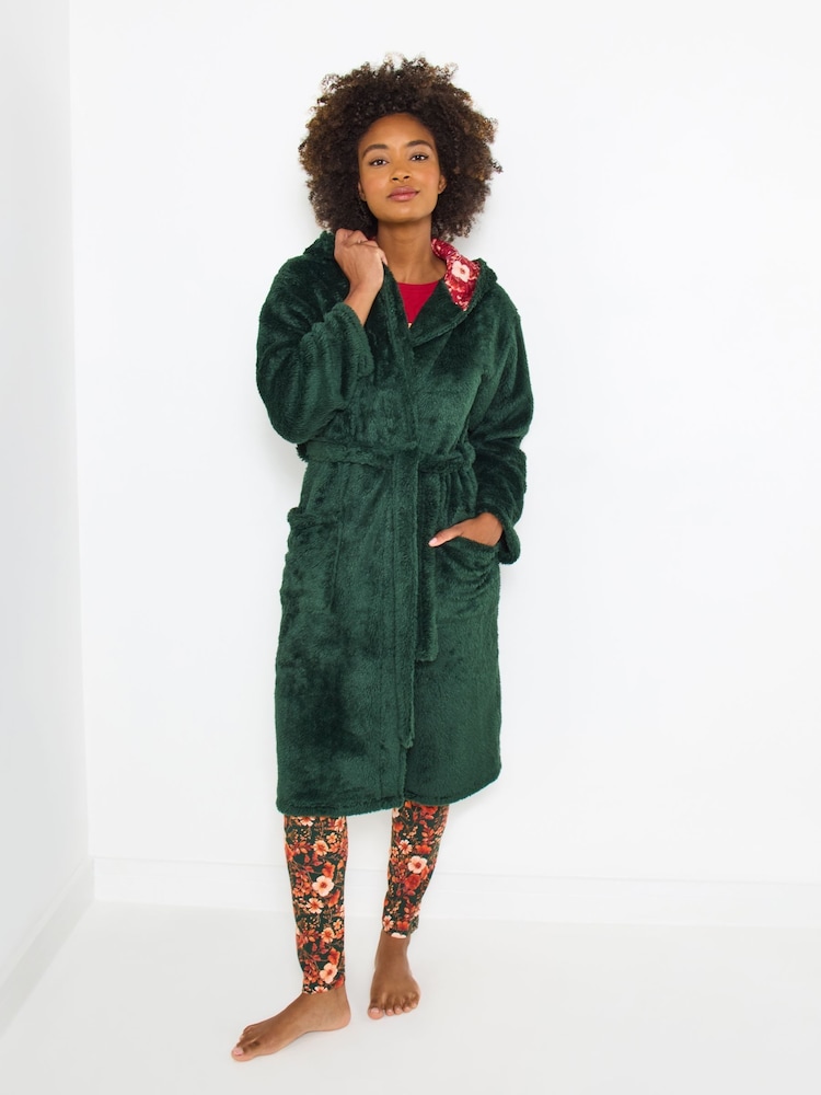 Buy Joe Browns Green Floral Lined Dressing Gown from Next Gibraltar Buy Joe Browns Green Floral Lined Dressing Gown from Next Gibraltar