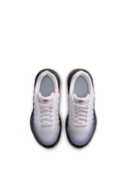 Nike White/Black Orange Junior Air Max Invigor Trainers - Image 8 of 8