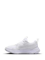 Nike White Youth Cosmic Running Trainers - Image 4 of 11