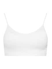 Yours Curve Black 2 Pack Seamless Ribbed Padded Bralettes - Image 7 of 7