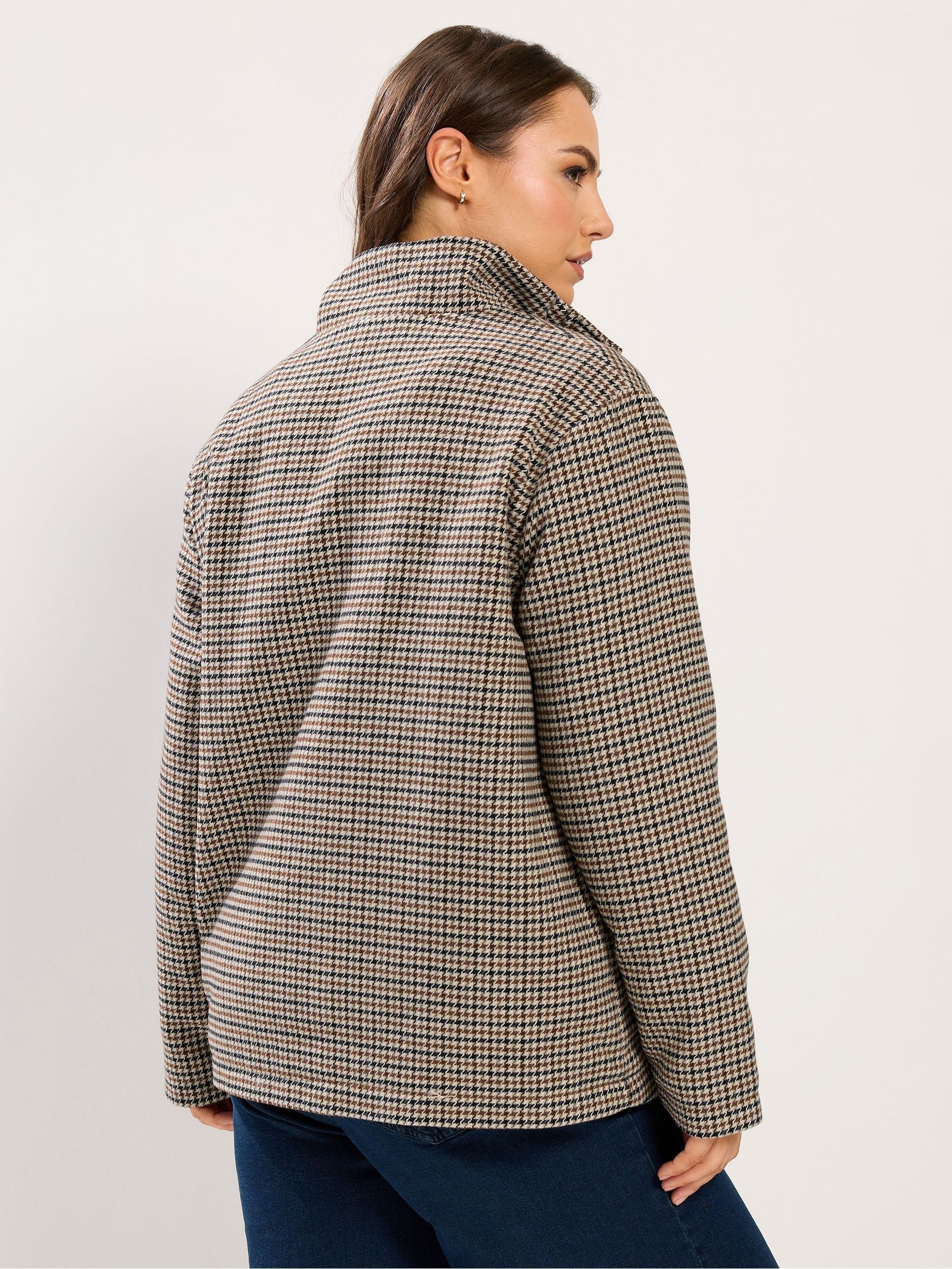 Buy Yours Curve Black Checked Jacket from Next USA