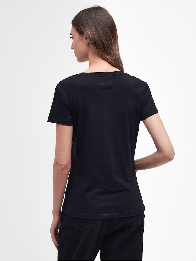 Barbour® International Black Originals T-Shirt - Image 3 of 3