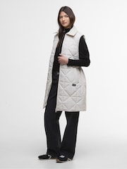 Barbour® International Natural Reno Quilted Gilet - Image 3 of 8