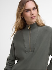 Barbour® International Green Lola Jumper - Image 4 of 6