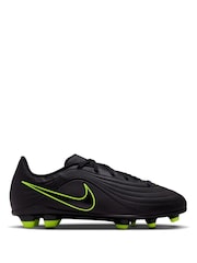 Nike Black Volt JR Tiempo Maestro Club FG/MG Football Boots - Image 1 of 11