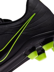 Nike Black Volt JR Tiempo Maestro Club FG/MG Football Boots - Image 10 of 11