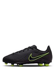 Nike Black Volt JR Tiempo Maestro Club FG/MG Football Boots - Image 4 of 11