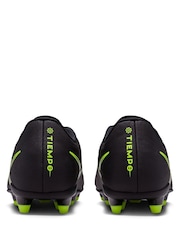 Nike Black Volt JR Tiempo Maestro Club FG/MG Football Boots - Image 6 of 11