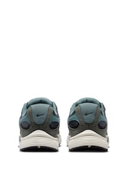 Nike Grey Green Youth V5 Runner Trainers - Image 4 of 8