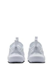 Nike White Infant Flex Runner 4 Trainers - Image 7 of 8