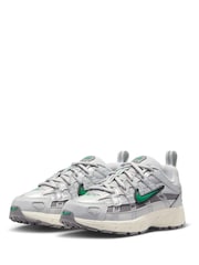 Nike Silver Green Junior P-6000 Trainers - Image 3 of 8