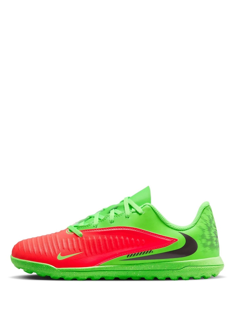 Nike Red Jr. Phantom 6 Low Club Football Boots - Image 2 of 10